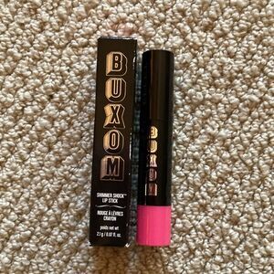 NEW Buxom Shimmer Shock Lip Stick Sexy Surge Glitter Hot Pink Swatched NIB